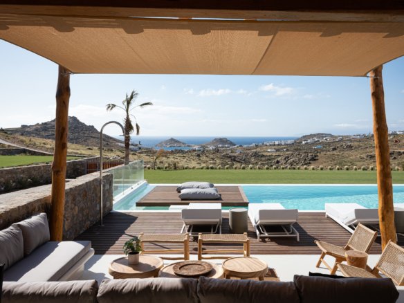 Villa Horizon Blu in Kalafatis Mykonos