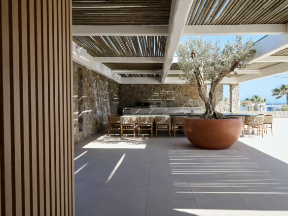 Villa Blue Diamond luxury villa in Kalo Livadi Mykonos